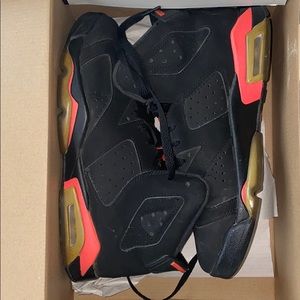 BLACK INFRARED 6’s